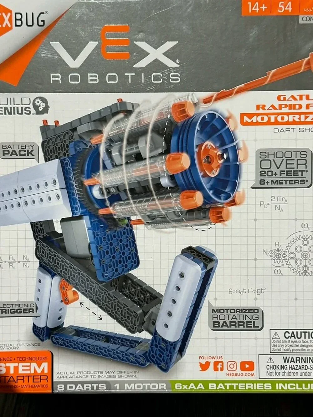 Hexbug Vex Robotics Launchers Stem Construction Kit Bundle 3 Pack